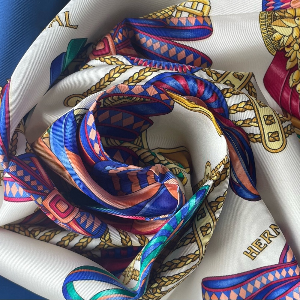 Hermes Silk Scarf